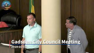 Gadsden City Council Meeting 2019-10-01