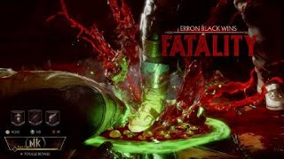 Mortal Kombat 11 Erron Black Vs Johnny Cage