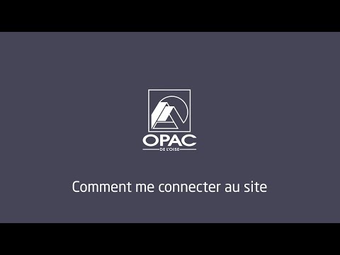 OPAC de l'Oise - Comment me connecter au site Internet ?