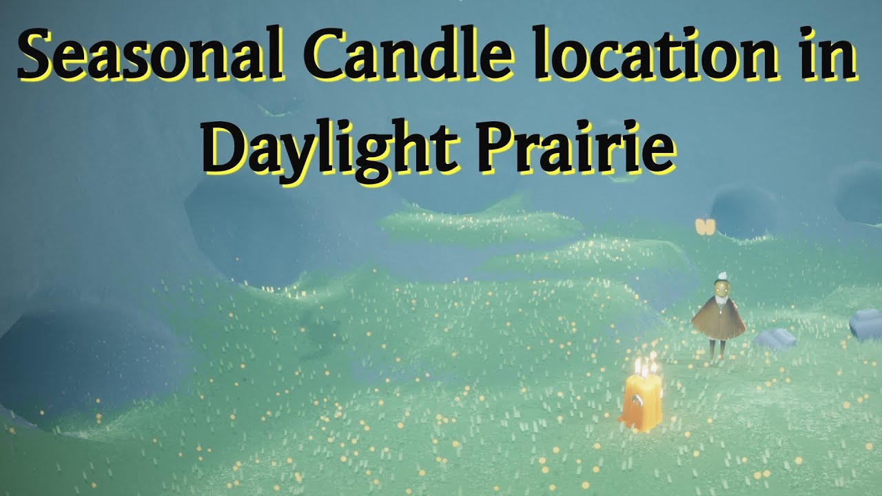 E52 🏖️🏝️ Seasonal Candle🕯️ Location in Daylight Prairie⛅ ☁️ Sky