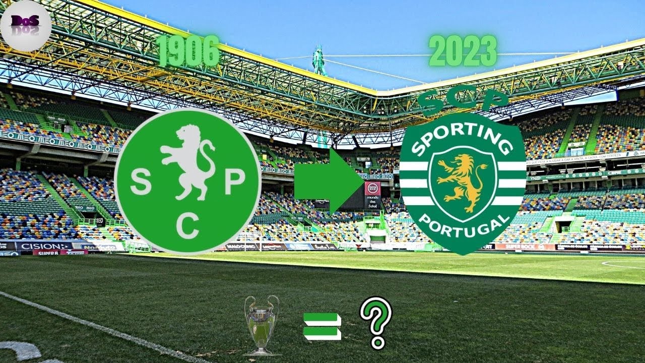 The Evolution of SPORTING CP Logo and Its Trophy || Feom 1906 - Present ...
