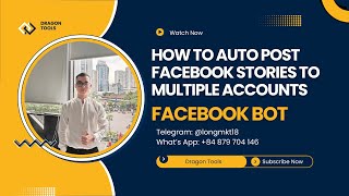 How to Auto Post Facebook Stories to Multiple Accounts | Facebook Bot