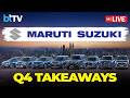 LIVE : Maruti Suzuki Q4 Earnings: Profit Slips, ₹140 Dividend Announced Management On Future Outlook
