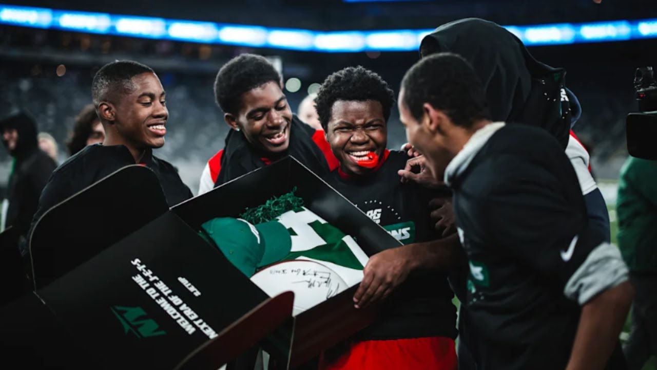 Unified Flag Football Finals with the New York Jets