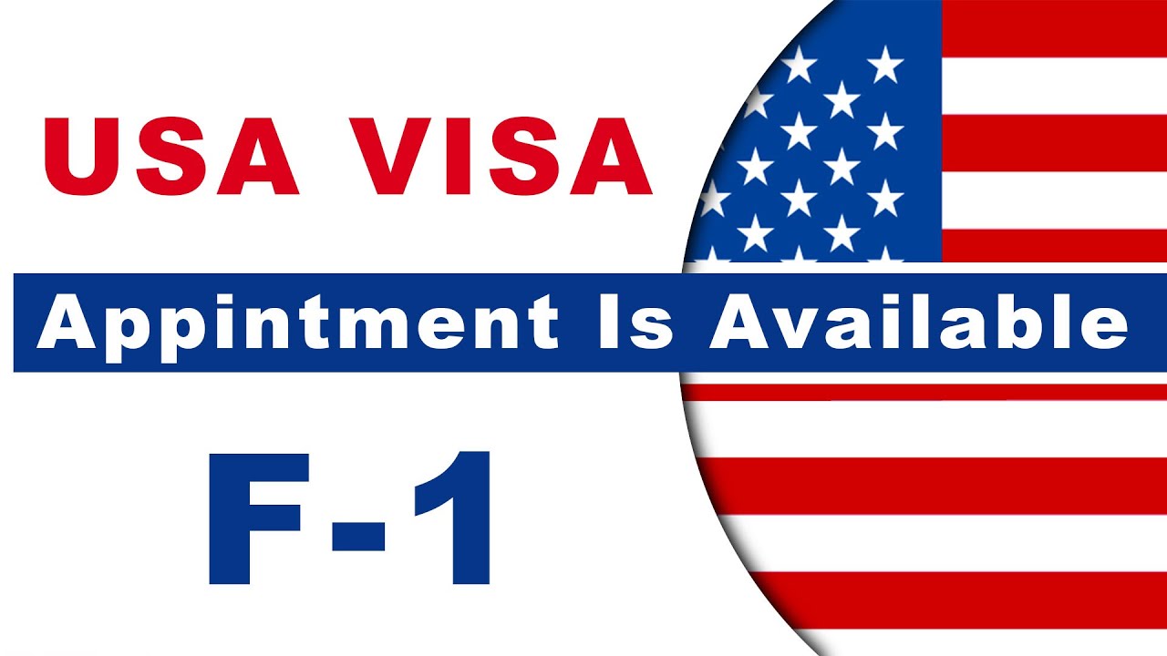 US Visa Appointment Available F1, B1, B2 USA Interview Appointment The Visa World