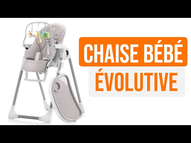 BEBECONFORT Chaise haute bébé Kiwi 3 en 1, évolutive, De la