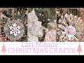 LAST MINUTE CHRISTMAS CRAFTS Using Items You Already Have Around Your House
