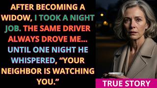 Famous After My Husband Died, I Took a Night Job… Until My Driver Warned Me My Neighbor Was Watching Profile