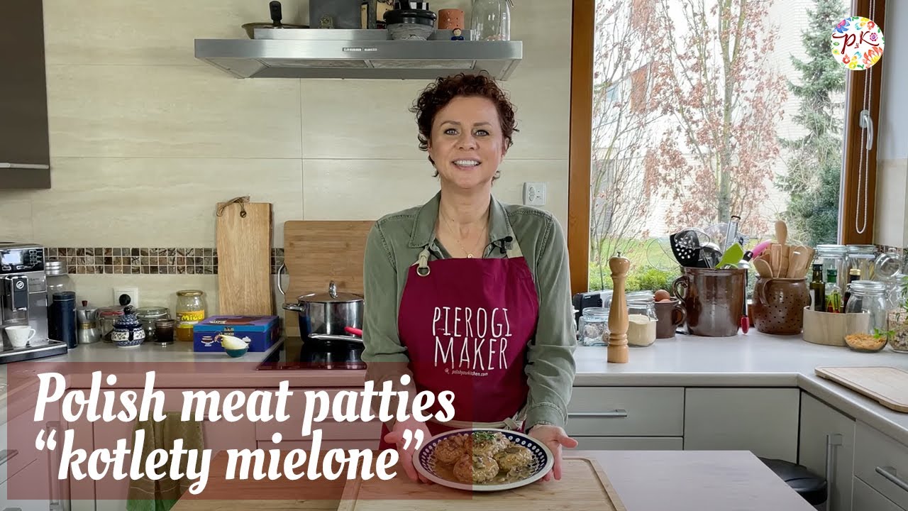Polish classic dinner - MEAT PATTIES with mushroom sauce - cooking Polish recipes. | Polish Your Kitchen