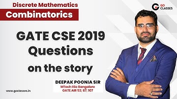 Les 14D - Oefening combinatorische argumenten | GATE 2019 | Combinatoriek | Discrete wiskunde