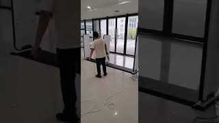 LSG618 UHF RFID Library Security Gate Testing