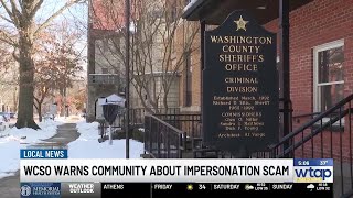 Sheriff warns of growing impersonation scams targeting Washington County