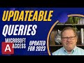 The Rules That Determine Whether Query Data is Updateable in Microsoft Access