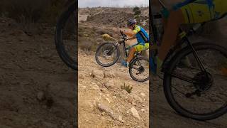 Intento de ascenso de rock garden #rockgarden #ascenso #subida #técnica #mtb #entrenar #practicar