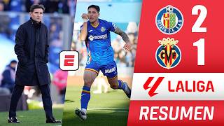 Villarreal no pudo con Getafe, cayó 2-1 y puso en el fuego su puesto de Champions League | La Liga