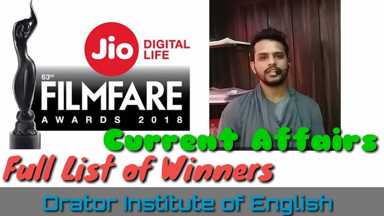 Filmfare Awards 2018