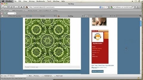 How to Re-Size a Hypster Music Player for Tumblr : CSS Tips & More