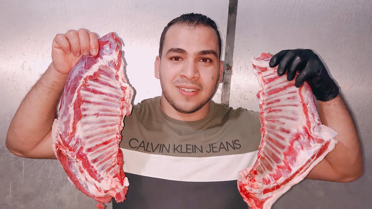 افضل طريقه تشفيه الدوش واستخراج البوش How to extract douche meat from lamb