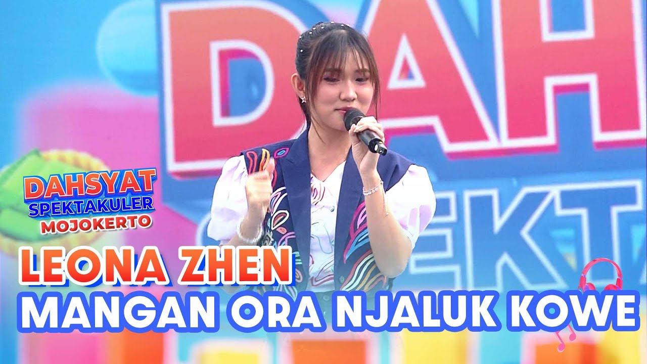 MOJOKERTO BERGOYANG! Leona Zhen Lagunya Asik Buat Joget  | DAHSYATNYA SPEKTAKULER MOJOKERTO