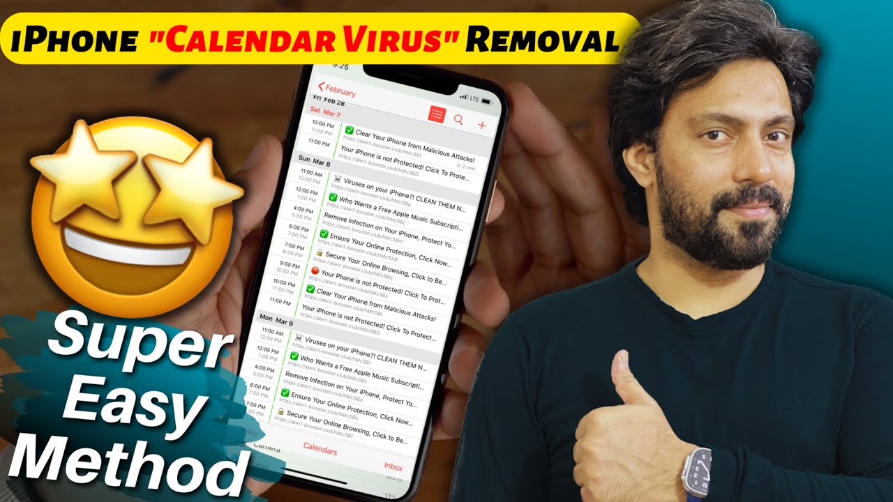 How to Remove iPhone Calendar Virus? iPhone Calendar Virus Removal