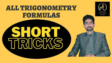 Trigonometry Formulas  || Trigonometric ratios || Sir Aqeel Malik