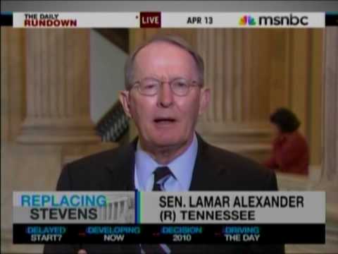 Sen. Alexander Discusses Supreme Court Vacancy, Ne...