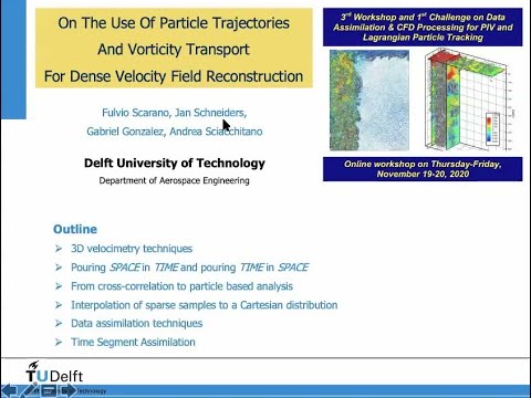 The use of particle trajectories and vorticity transport for dense velocity field reconstruction