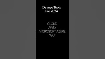 Devops tools for 2024 #devops and #cloud
