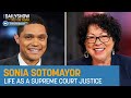Sonia sotomayor  a day in the life of a supreme court justice  the daily show