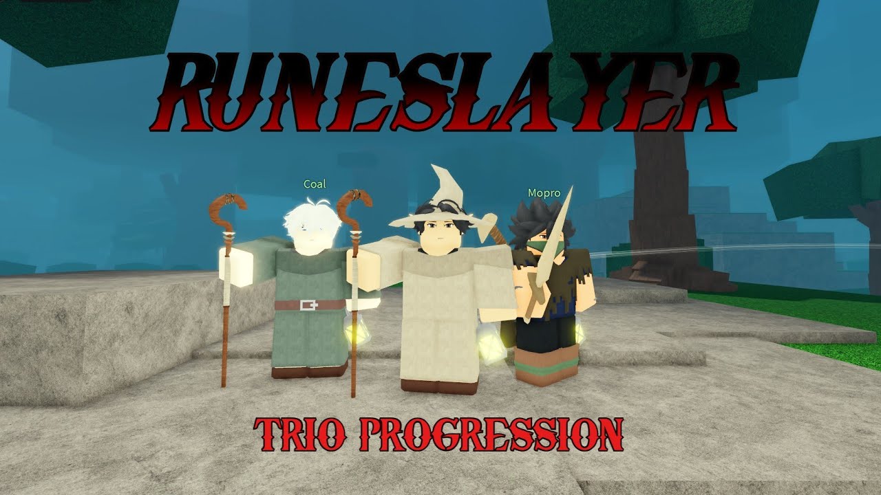 RUNE SLAYER ROBLOX | TRIO PROGRESSION - YouTube