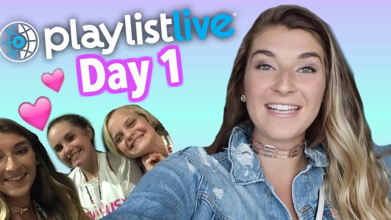 2017 Playlist Live Orlando DAY 1! Katie Betzing