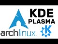 Arch Linux KDE Plasma настройка