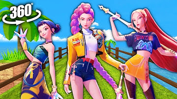 360° VR HUNTR/X Chase You ! | Kpop Demon Hunters