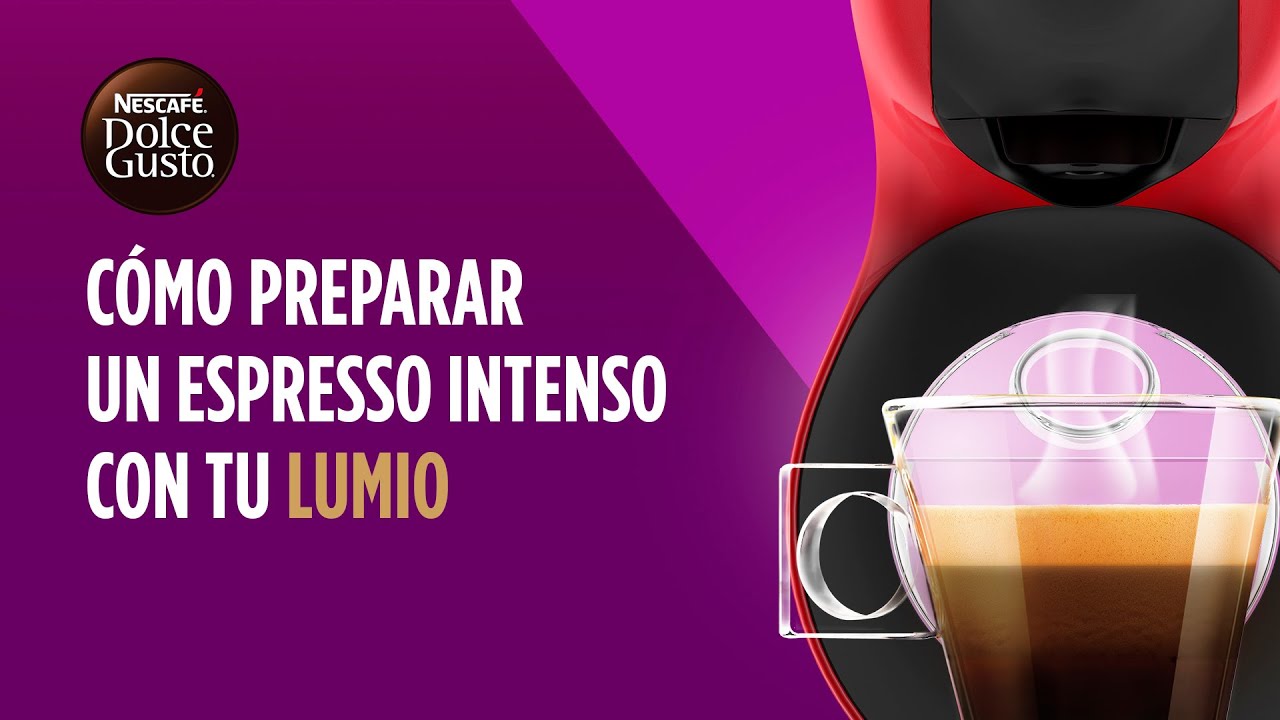 Cómo preparar un espresso con tu máquina NESCAFÉ® Dolce Gusto® 