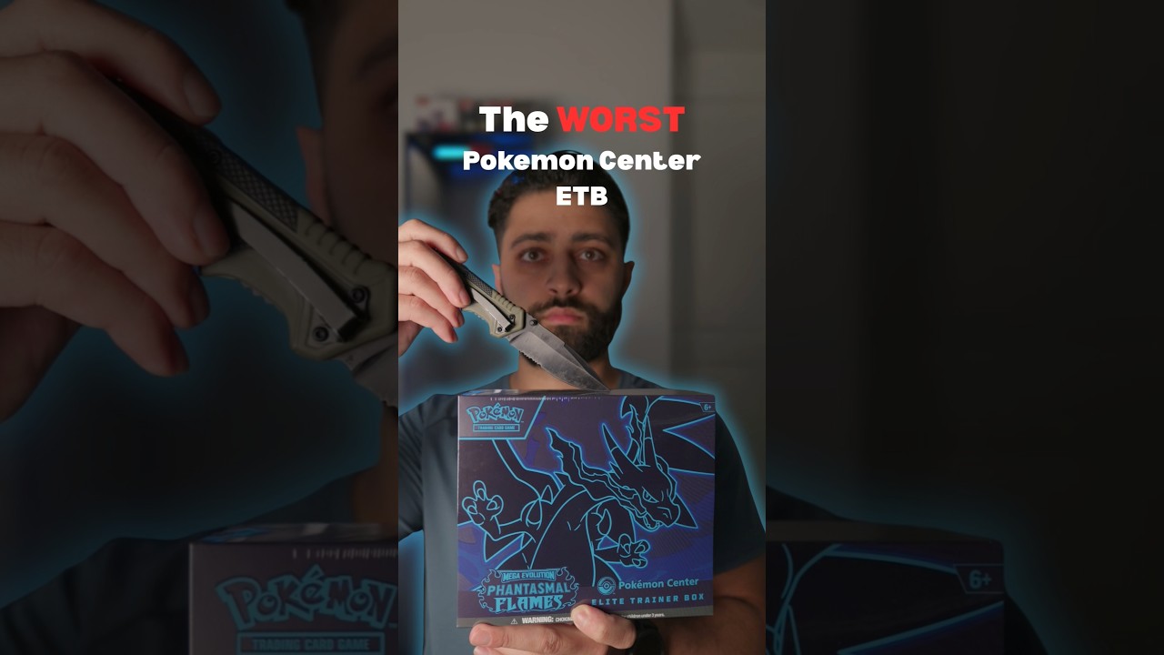 My worst Pokemon Center ETB! Phantasmal Flames!
