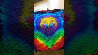 Jerry Garcia Tie Dye Timelapse