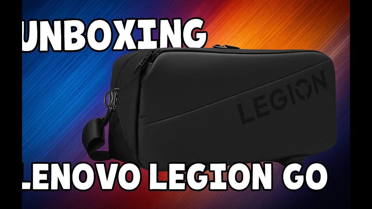 UNBOXING LENOVO LEGION GO SLING BAG - YouTube
