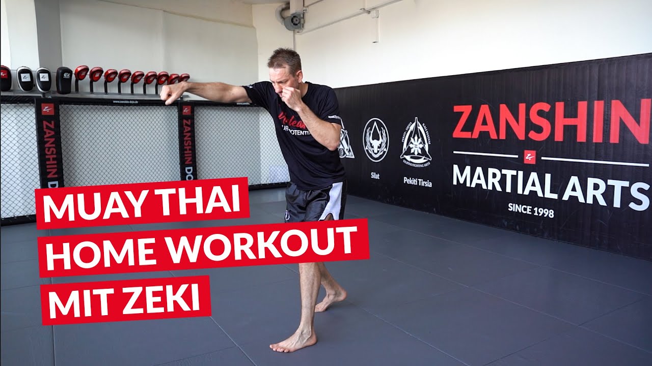 Muay Thai Home Workout mit Your Boxing Coach Zeki YouTube
