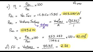 Numerical on Half wave controlled rectifier Part B (PE Lec 5)