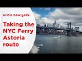 Taking the NYC Ferry from Wall Street to 90th Street - @Eric's New York