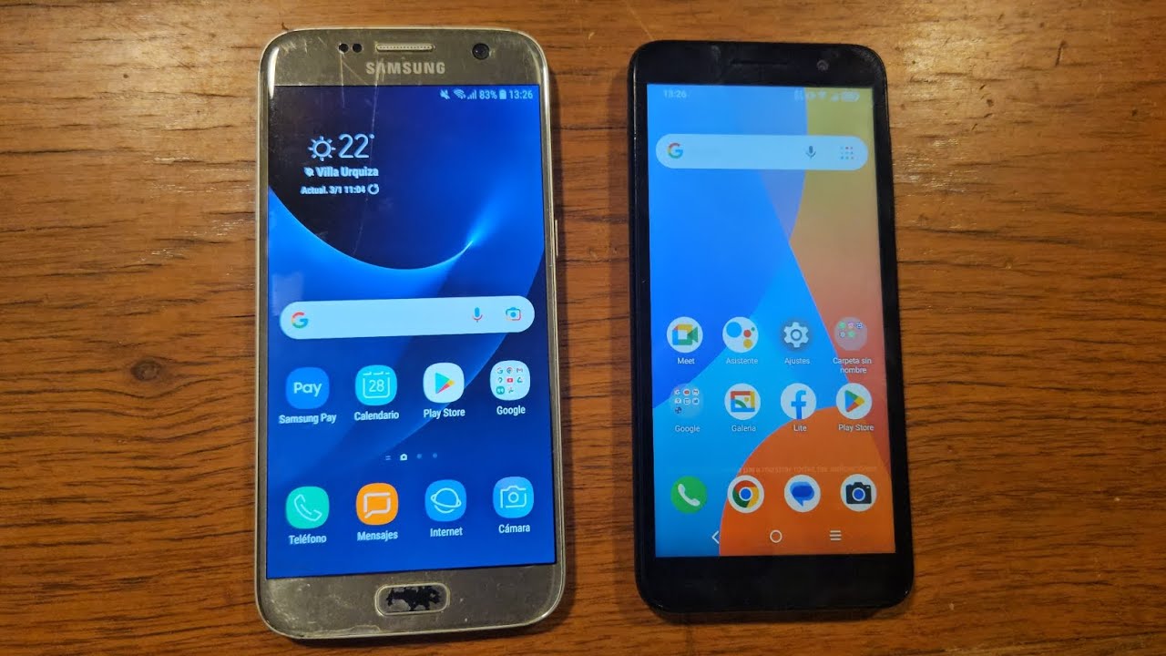 Samsung Galaxy S7 vs Alcatel 1 (2021) [COMPARATIVA 2025] 