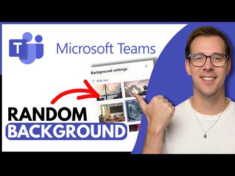 How To Put A Random Background On Webcam Meeting Video Microsoft Teams (Step By Step)