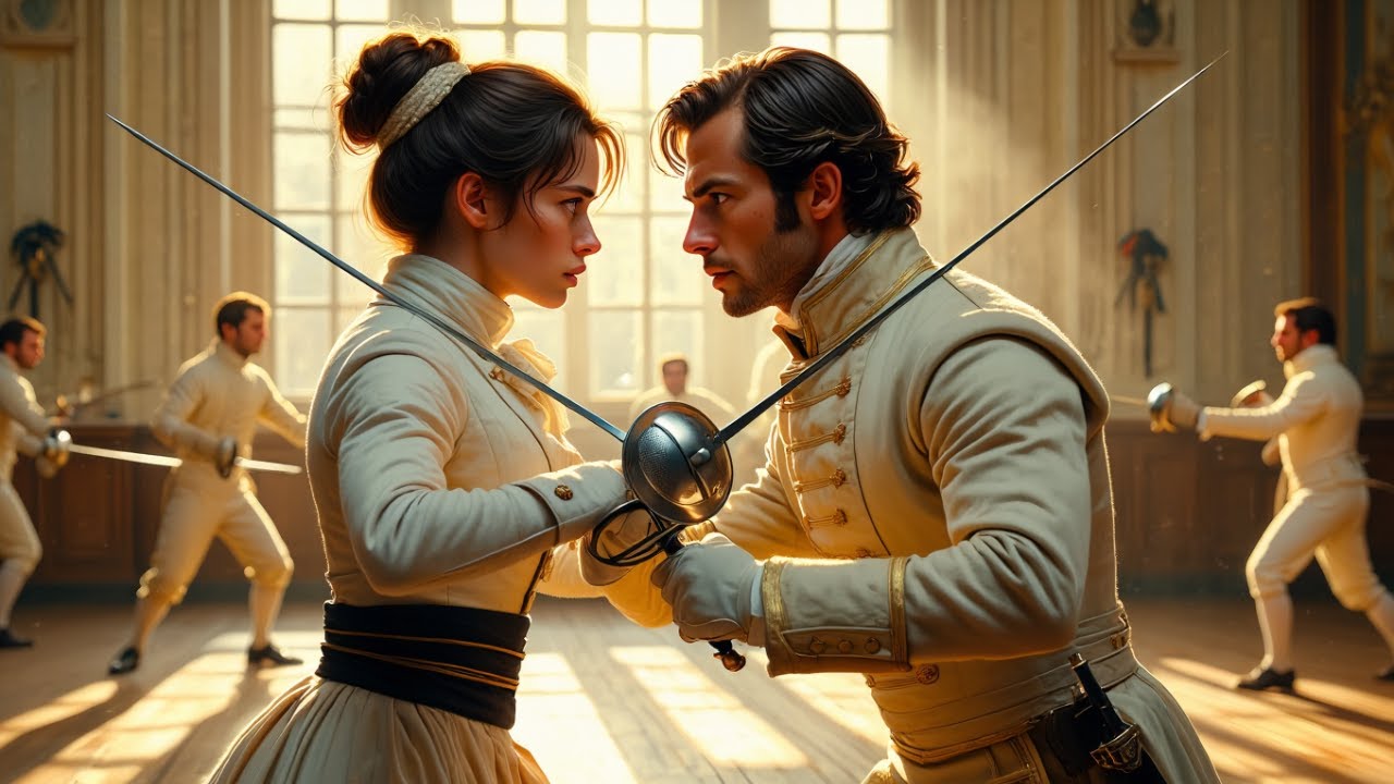 Mentì a tutti per imparare a scherma… il visconte doveva smascherarla, ma invece…