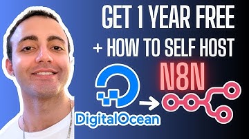 How To Set Up N8N Self hosting - Digital ocean FREE for 1 year