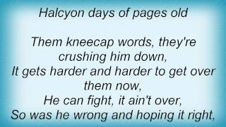 Siobhan Donaghy - Halcyon Days Lyrics