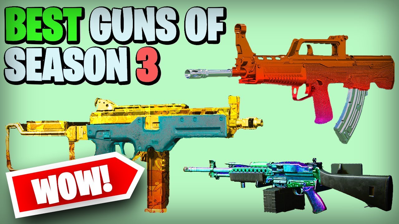 THE BEST GUNS IN SEASON 3 of WARZONE! (QBZ/STONER43/LC10) Ft. Joewo