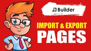 How to Import or Export Page Builder Pages - JD Builder