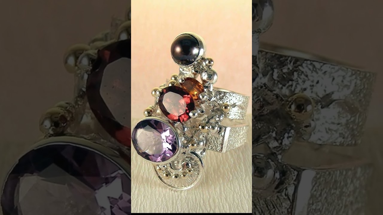 Gregory Pyra Piro One of a Kind Ring 2631 Handmade Jewelry Mady By Artist