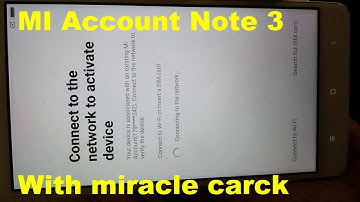 Unlock Mi Account ( Any MI XIAOMI ) With Miracle 2.58 Crack Easy Method