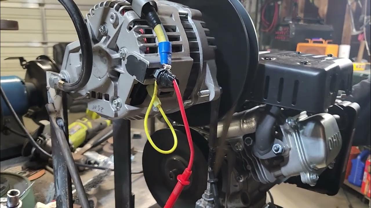 Gas Powered Battery Charger - YouTube